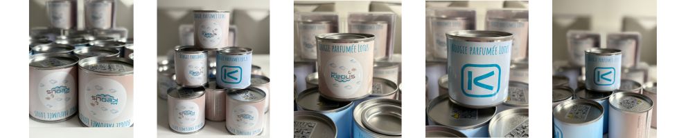 Cadeau d'entreprise pour client - Bougies personnalisées 